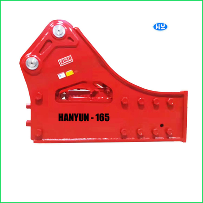 165mm Chisels Hydraulic Breaker Hammers Excavator Heat Treatment